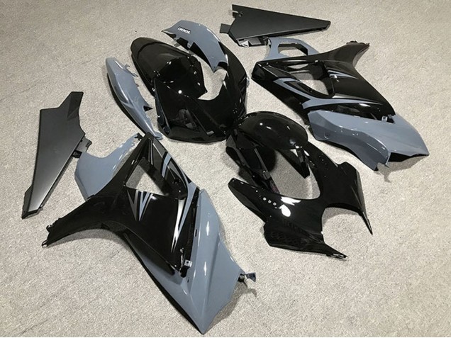 Online Nardo Gris Negro Brillante OEM Estilo Carenado Moto Suzuki GSXR 1000 2007-2008