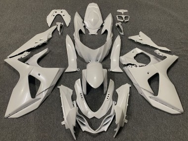 Online Blanco Brillante Carenados Moto Suzuki GSXR 1000 2009-2016