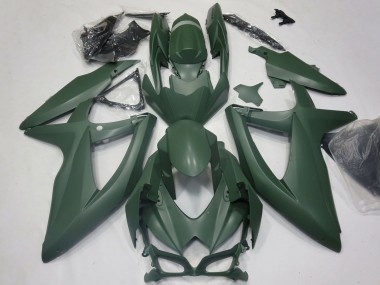 Online Verde Militar Carenado Moto Suzuki GSXR 600 / GSXR 750 2008-2010