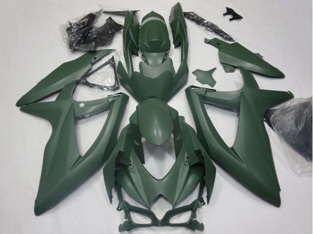 Online Verde Militar Carenado Moto Suzuki GSXR 600 / GSXR 750 2008-2010