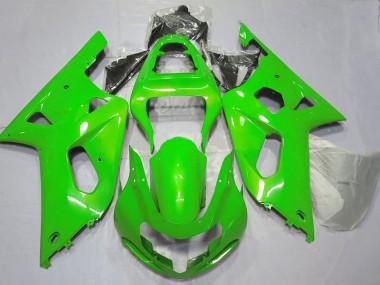 Online Verde Carenado Moto Suzuki GSXR 600 / GSXR 750 2001-2003