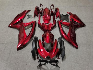 Online Rojo Caramelo Negro Carenado Moto Suzuki GSXR 600 / GSXR 750 2008-2010