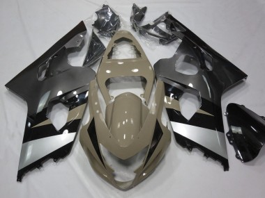 Online Bronceado del Desierto Plata Negro Carenado Moto Suzuki GSXR 600 / GSXR 750 2004-2005