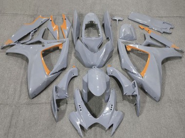Online Nardo Gris Naranja Carenado Moto Suzuki GSXR 600 / GSXR 750 2006-2007