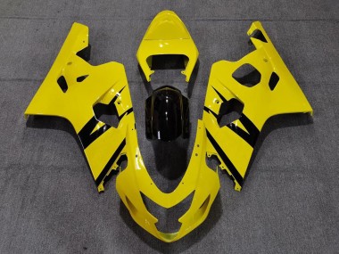 Online Amarillo Negro Brillante OEM Estilo Carenado Moto Suzuki GSXR 600 / GSXR 750 2004-2005