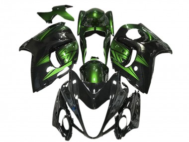 Online Negro Brillante Verde Profundo Carenado Moto Suzuki GSXR 1300 2008-2020