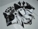 Online Blanco Negro Brillante Repsol Carenados Moto Honda CBR600RR 2009-2012