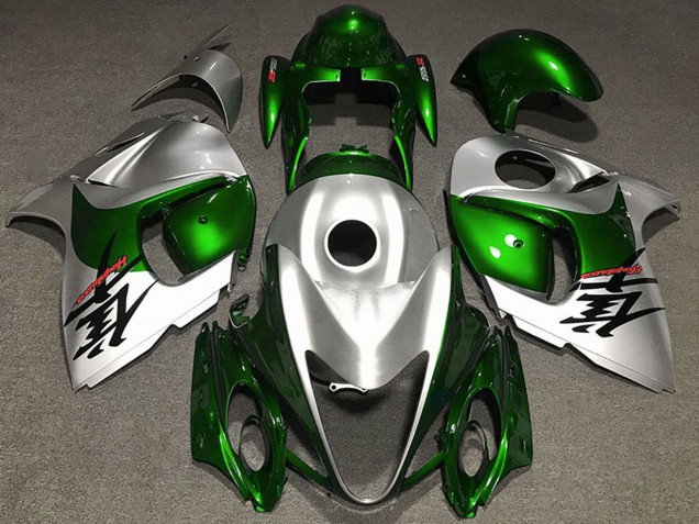 Online Verde Brillante Plata Carenado Moto Suzuki GSXR 1300 2008-2020