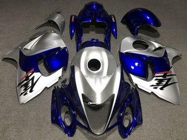 Online Plata Brillante Azul Carenado Moto Suzuki GSXR 1300 2008-2020