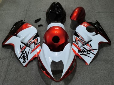 Online Blanco Naranja Carenado Moto Suzuki GSXR 1300 1996-2007
