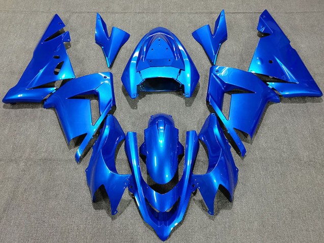 Online Bright Azul Pearl Carenado Moto Kawasaki ZX10R 2004-2005