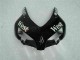 Online Negro Brillante Blanco West Mobil Michelin Carenado Moto Honda CBR1000RR 2004-2005