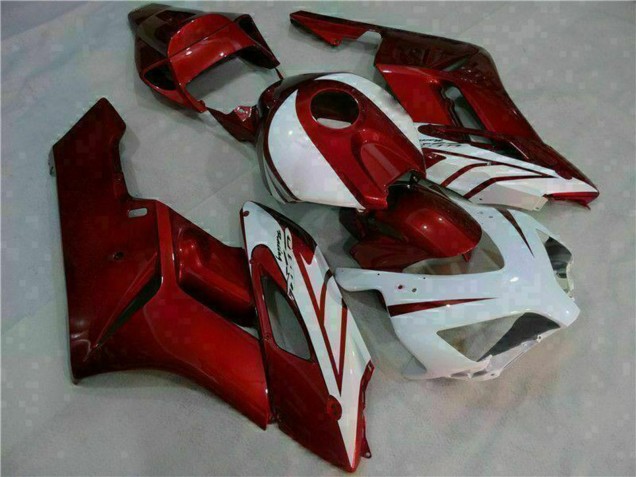Online Blanco Rojo Negro Carenado Moto Honda CBR1000RR 2004-2005