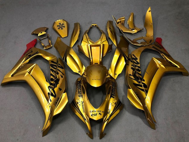 Online Oro Negro Rojo Carenado Moto Kawasaki ZX10R 2016-2020