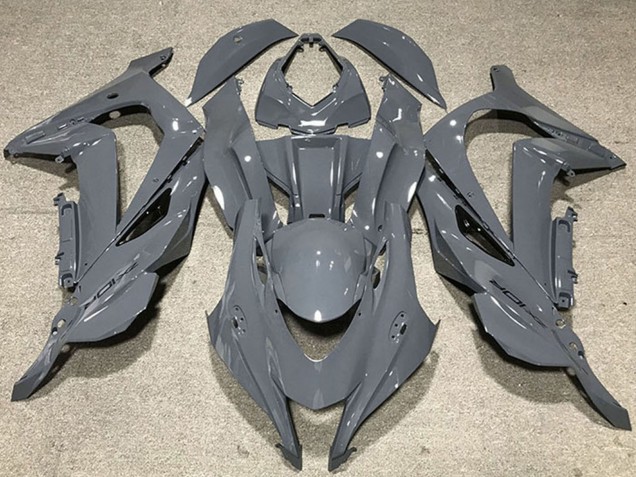 Online Nardo Gris Negro Logo Carenado Moto Kawasaki ZX10R 2016-2020