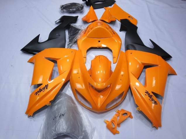 Online Naranja Carenado Moto Kawasaki ZX10R 2006-2007