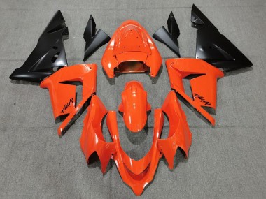 Online Naranja Negro Carenado Moto Kawasaki ZX10R 2004-2005