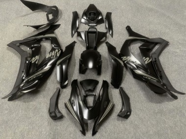 Online Negro Mate Gris Ninja Carenado Moto Kawasaki ZX10R 2016-2020