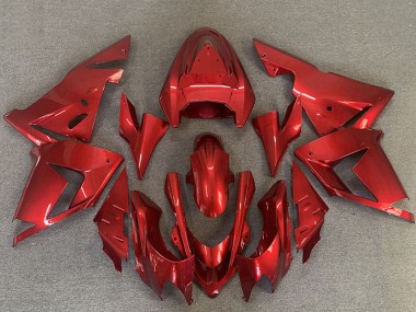 Online Especial Rojo Carenado Moto Kawasaki ZX10R 2004-2005