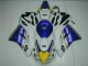 Online Blanco Azul Amarillo Rothmans Carenados Moto Honda CBR1000RR 2004-2005