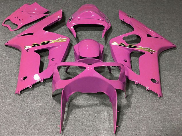 Online Rosa Carenado Moto Kawasaki ZX6R 2003-2004