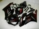 Online Negro Brillante Rojo Llama Carenado Moto Honda CBR1000RR 2004-2005