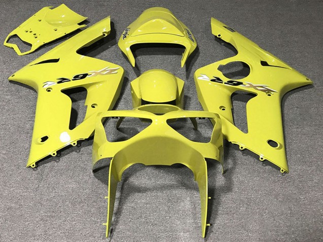 Online Amarillo Carenado Moto Kawasaki ZX6R 2003-2004