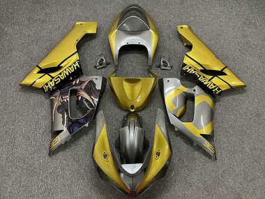 Online Oro Plata Carenado Moto Kawasaki ZX6R 2005-2006