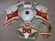 Online Blanco Rojo Amarillo San Carlo 58 Carenado Moto Honda CBR1000RR 2004-2005