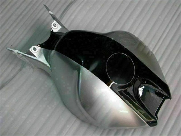 Online Plata Negro Brillante SevenStars Carenado Moto Honda CBR1000RR 2004-2005