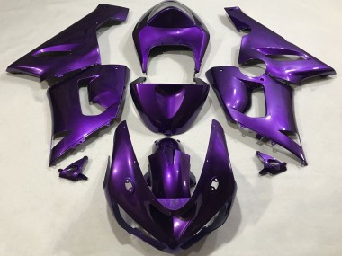 Online Púrpura Carenado Moto Kawasaki ZX6R 2005-2006