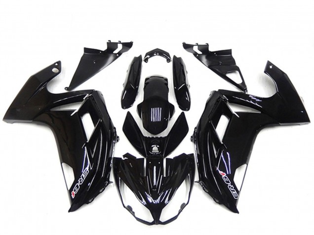 Online Negro Brillante Carenados Moto Kawasaki Ninja ER6F 2012-2014
