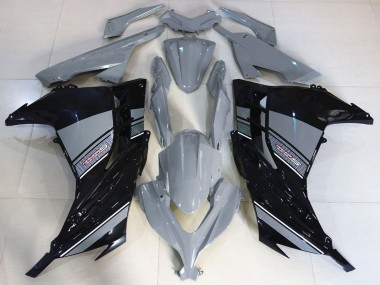 Online Nardo Gris Negro Carenado Moto Kawasaki Ninja 300 2013-2024