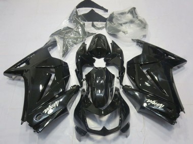 Online Negro Brillante Blanco Ninja Carenado Moto Kawasaki Ninja 250 2008-2012