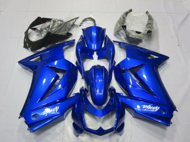 Online Azul Blanco Ninja Carenado Moto Kawasaki Ninja 250 2008-2012