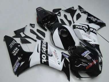 Online Blanco Negro Brillante Repsol Carenado Moto Honda CBR1000RR 2004-2005