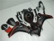 Online Negro Mate Rojo Carenado Moto Honda CBR1000RR 2008-2011