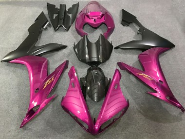 Online Hot Rosa FibraCarbono Estilo Carenado Moto Yamaha R1 2004-2006