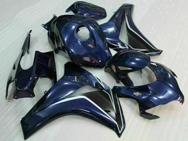 Online Azul Oscuro Negro Brillante Carenado Moto Honda CBR1000RR 2008-2011