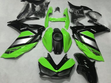 Online Verde Plata Negro Brillante Carenado Moto Yamaha R3 2015-2018