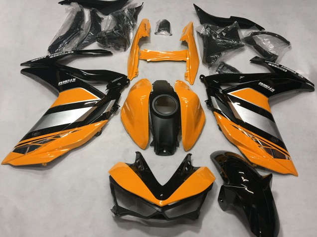 Online Naranja Plata Negro Brillante Carenado Moto Yamaha R3 2015-2018