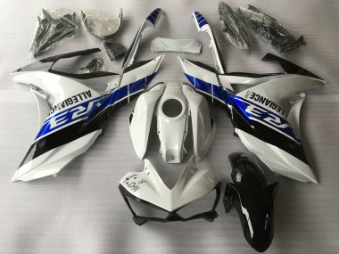 Online Blanco Azul Negro Carenado Moto Yamaha R3 2015-2018