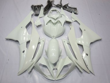 Online Blanco Perla Carenado Moto Yamaha R6 2008-2016