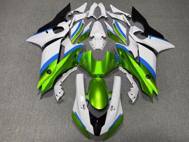 Online Blanco Azul Verde Carenado Moto Yamaha R6 2017-2023