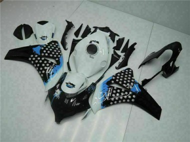 Online Blanco Azul Negro Brillante Carenados Moto Honda CBR1000RR 2008-2011