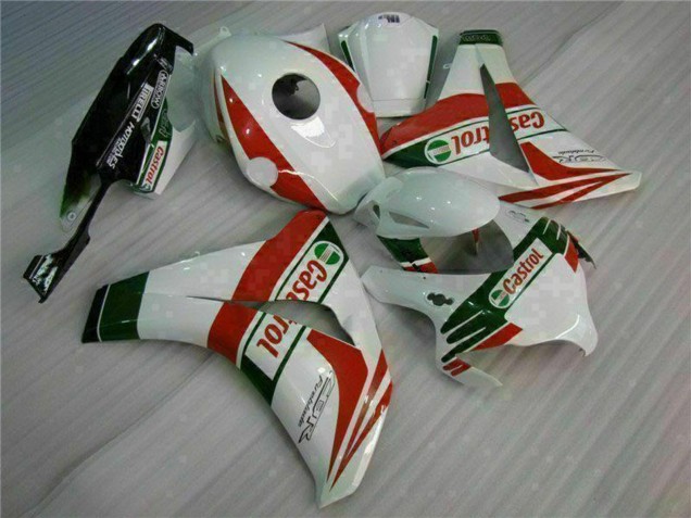 Online Blanco Rojo Verde Castrol Carenado Moto Honda CBR1000RR 2008-2011