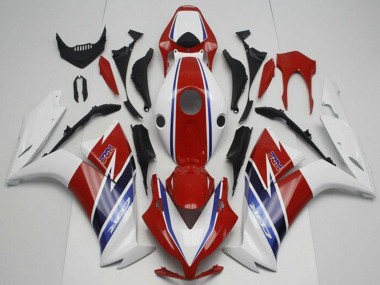 Online Blanco Rojo Azul Carenados Moto Honda CBR1000RR 2012-2016