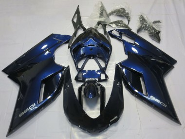 Online Azul Profundo Carenado Moto Ducati 1098 2007-2014