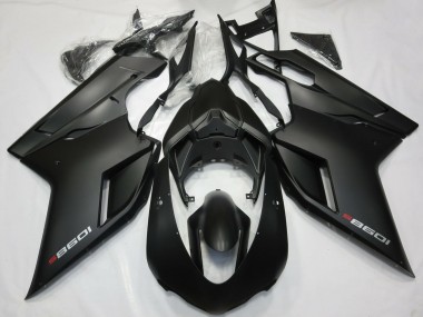Online Negro Mate Carenado Moto Ducati 1098 2007-2014
