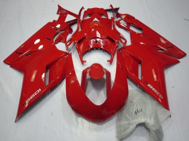 Online Rojo Carenado Moto Ducati 1098 2007-2014